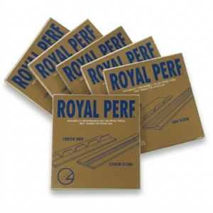 Regletas metálicas Royal Perf para perforado y hendido en prensa offset - VDS